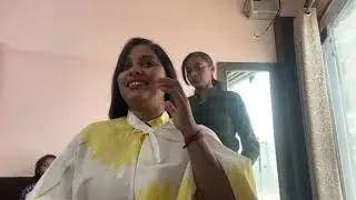 पहली बार मैंने अपने बाल इतने छोटे ✂️ करवाए 😳Big Hair Transformation #sapnaprabhat #sapnacreations