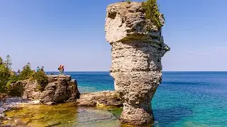 FLOWERPOT ISLAND HIKE | BRUCE PENINSULA | travel guide 4K