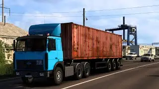 2168 / ЕTS 1.57 / MAZ 6422 / Впереди выгрузка в Краснослободске.