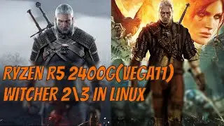 Witcher 2\3 и Ryzen r5 2400G [Vega 11] в linux