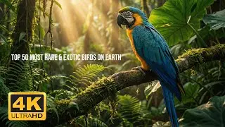 Top 50 Most Rare & Exotic Birds on Earth | 4K Ultra HD