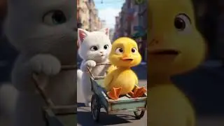 #BatakBilli#DuckAndCat  #FunnyAnimalStory#BilliAurBatak  #CatVsDuck#DesiPetComedy  #CuteAnimalReels