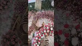 Stage decoration | wedding decor with flower | #decorideas #weddings #shadi #decor #sofa #viral