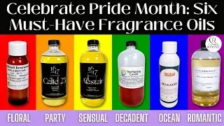 Pride Month Essentials: Top 6 Fragrance Oils for a Colorful Celebration 🌈👃#candles #pride