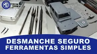 DICAS PARA DESMONTAR MINIATURAS COM SEGURANÇA
