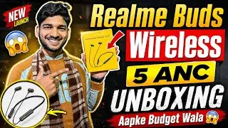 Realme Buds Wireless 5 ANC Unboxing - Sachchai Jan Lo Kharidne Se Pehle!😱 Best Neckband Under 2000?🤔