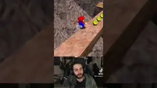&Ccedil;a m&rsquo;as perturb&eacute; - Mario64 #mario64 #twitch #bestmoments #gaming #humor #shorts #chezpoluxx
