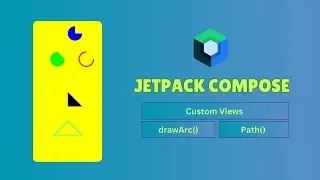 Jetpack compose - Canvas, drawArc, Path