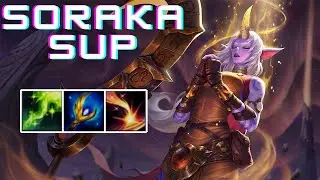 Soraka support Gameplay / LoL Wild Rift