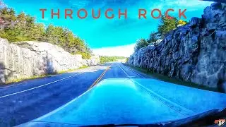 THROUGH ROCK! | My Trucking Life | #2370