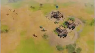 AOE 4 Mongol Build Order Fast Feudal Khan hunter Rush Season 8