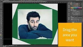 How to use Ruler Tool and Node Tool in Photoshop Part 8