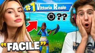 MIA *SORELLA* fa il PROVINO per IL MIO TEAM!! Fortnite ITA