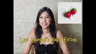 Luna Lovegood's Radish/Dirigible Plum Earrings And Contest Winner