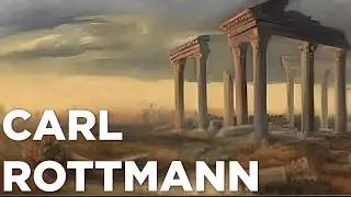 Carl Rottmann: A Collection of 48 Paintings