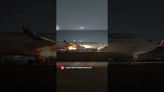Промах двигателя в Маниле! (Срыв двигателя и прерывание взлета самолета A330 на Филиппинах)