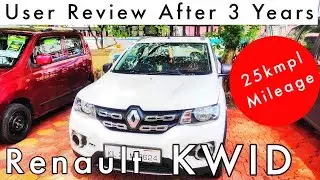 Renault KWID long term user review after 3 years | Mileage | Service| Variants comparison| Malayalam