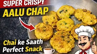 Crispy Homemade Tikki Recipe | Shaam Ki Chai ke Perfect Snacks 😋