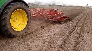 John Deere 6220 germinator kongskilde 4 m