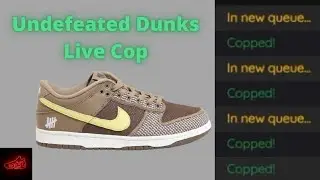 Undefeated Dunk Lows LIVE COP | Ep. 6 | Kyle Kicks