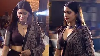 Actress Tanya Ravichandran STUNNING Looks | Raja Vikramarka Pre Release Event | Kartikeya | DC