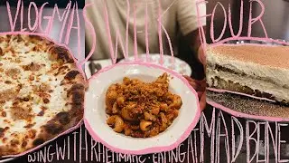 Vlogmas Week Four | DJing with Rhettmatic + Eating at Mad Bene
