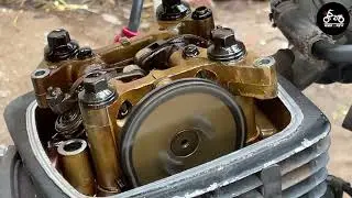 Honda shine cylinder head oil leakage problem solution | Cylinder head cover gasket change | Tamil