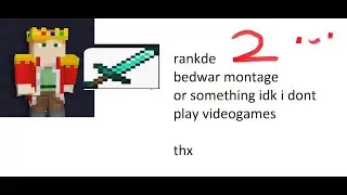 ranked bedwars montage 2 :D