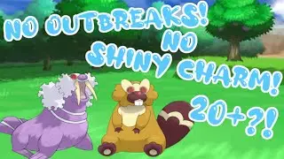I Shiny Hunted For 24 Hours Without Using Outbreaks!