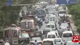 Karachi: Green bus project failed due to Govt negligence - 02 February 2018 - 92NewsHDPlus
