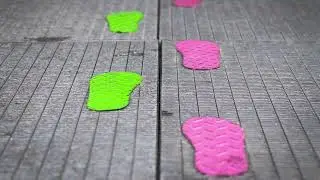 Footsteps Sound Effect | With Sound | Sound & Visual Therapy