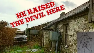 EXPLORING A SATANIST'S ABANDONED HOUSE - ALEISTER CROWLEY (HE RAISED THE DEVIL HERE)