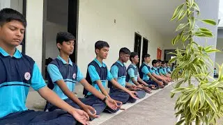 Meditation for students organised by RKPS  | #Shorts #live #yoga #meditationforbeginners
