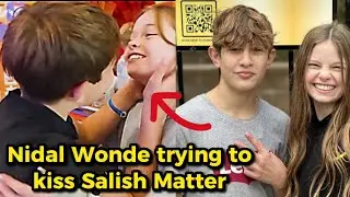 Nidal Wonder CAUGHT TRYING To KISS Salish Matter!?