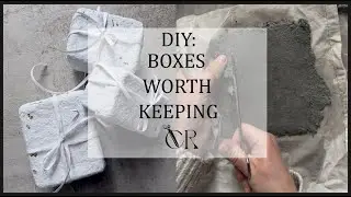 Decorative Paper Pulp Boxes | Handmade Packaging for Gifts & Christmas Ornaments | Slow DIY Process