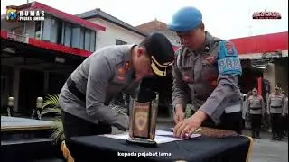Kapolres Jember Pimpin Sertijab Kasiwas dan 8 Kapolsek, Energi Baru untuk Pelayanan Masyarakat.