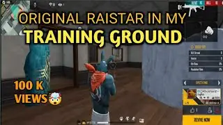 RAISTAR IN MY TRAINING GROUND🤯FAKE OR REAL