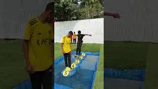 Jump the 5, 4 , 3 , 2 , 1 line