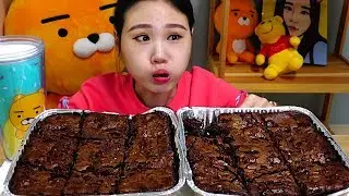 파파존스 더블초코칩브라우니 먹방 Mukbang