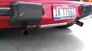 Porsche 914 Chalon V8 new exhaust!