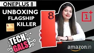 OnePlus 8 | Unboxing | First Look | 5G & 256 GB | Overview in Hindi | Glacial Green|