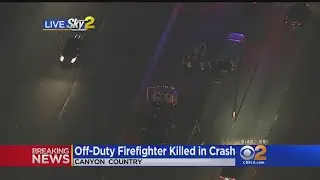 LA County Firefighter Killed In Crash On 14 Freeway