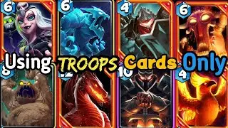 Using Only Troops! Without Spell Deck? Castle Crush