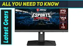 MSI Optix G242PM: The Best Budget 144Hz Gaming Monitor?