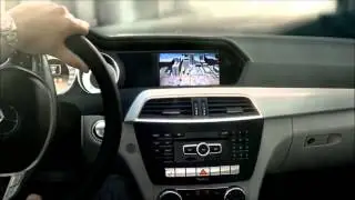 автомобильная реклама Mercedes Benz C Class Drift thru!