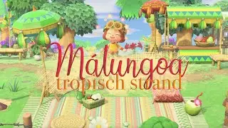 BOUWEN: TROPISCH STRAND IN DE JUNGLE 🌴 // Animal Crossing New Horizons