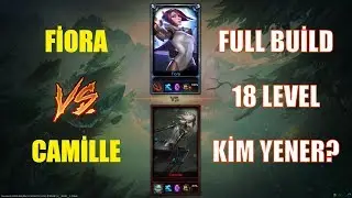 Fiora vs Camille Full Build 18 Level 1v1