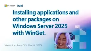Installing applications and other packages on Windows Server 2025 with WinGet