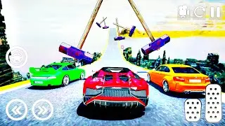 Crazy Impossible Car Crash Stunts: Crash Simulator - Driving Car Simulator - Stunt Ramp Gameplay