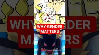 Why Gender matters in Pokemon Ft. Pyroar and Indeedee #pokemon #biology #earth  #genderequality